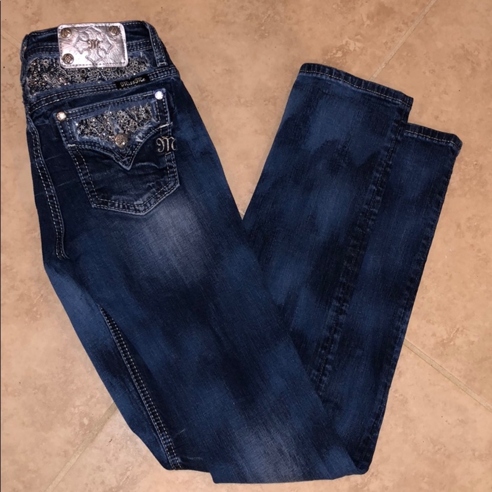 Girls size 16 Miss me jeans